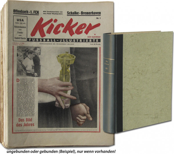 Kicker 1955 : Jg.: Nr.1-52 komplett