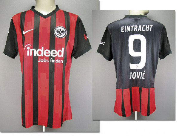 match worn football shirt Eintr. Frankfurt 2021