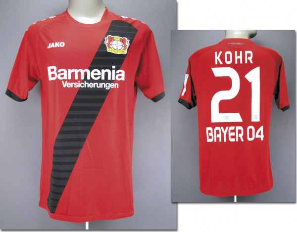 Dominik Kohr Bundesliga Saison 2017/2018, Leverkusen, Bayer 04 - Trikot 2017/2018