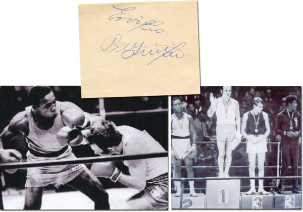 Regüeiferos Blanco, Enrique: Olympic Games 1968 Boxing Autograph Cuba