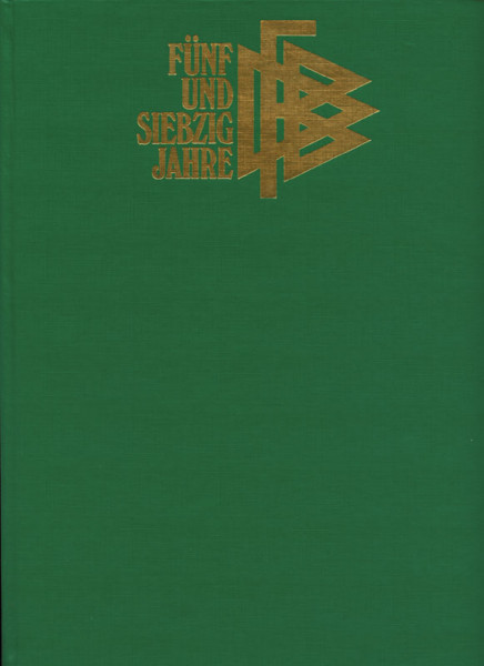 Fünfundsiebzig Jahre DFB - Eine Festschrift des Deutschen Fußballbundes