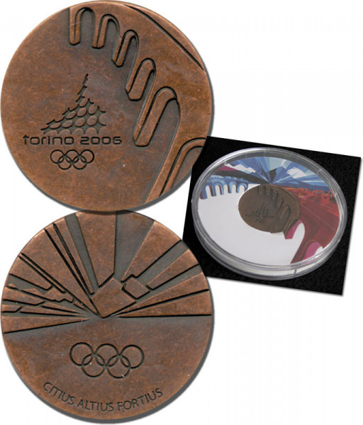 Turin 2006, in Box, Teilnehmermedaille OSW2006