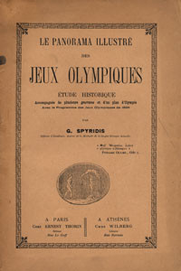 Le panorama illustr des Jeux Olympiques. Avec le programme des Jeux Olympiques de 1896. (Mit offizi
