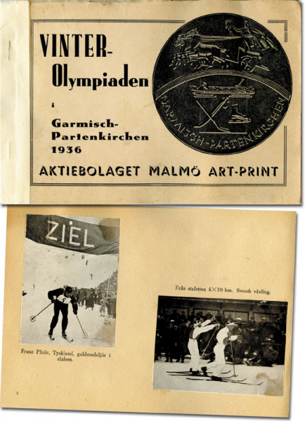 Olympic games 1936. Swedish Sticker Album