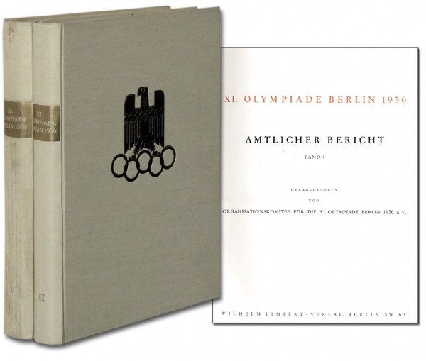 XI. Olympiade Berlin 1936 - Amtlicher Bericht. Hrsg. vom OK für die XI.Olympiade Berlin 1936 e.V. 2