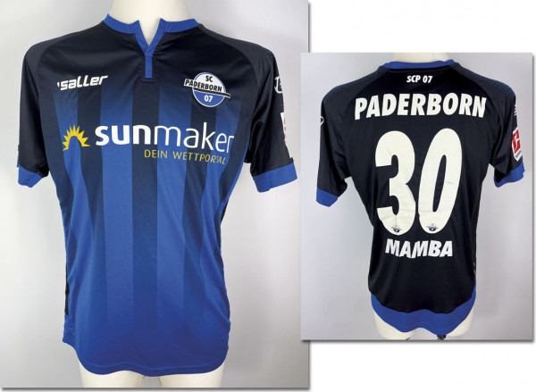 match worn football shirt SC Paderborn 2019/2020
