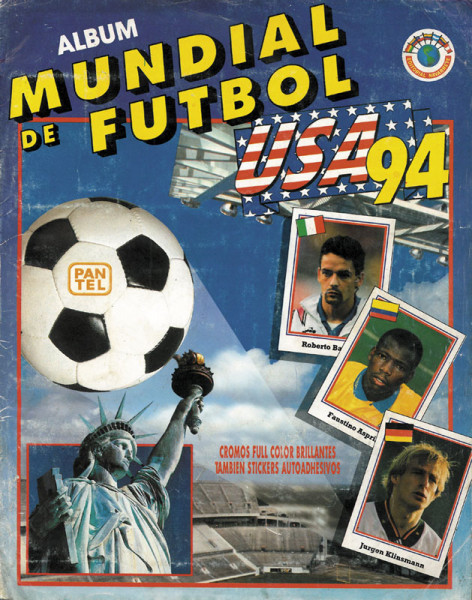 World Cup 1994. Rare Peruvian Sticker Album