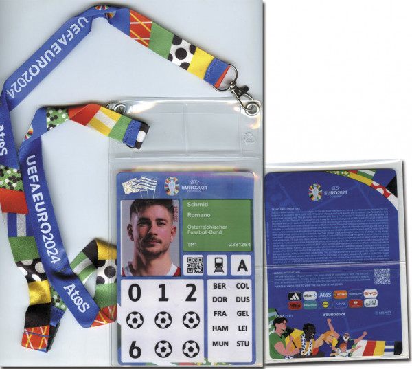UEFA Euro 2024 ID-Card Player Austria