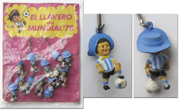 World Cup 1978. 12 Official Mascots Gauchito