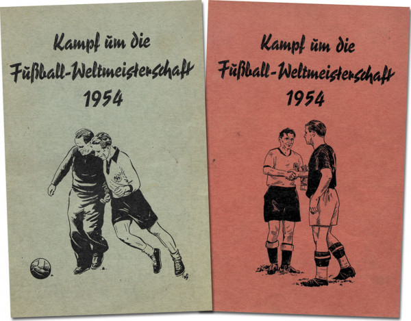 Kampf um die Fußballweltmeisterschaft 1954 - 2 Bände