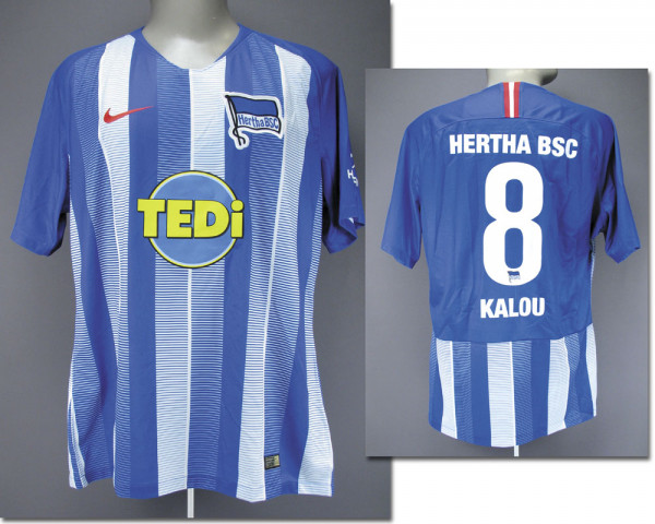 match worn football shirt Hertha BSC Berlin 2019