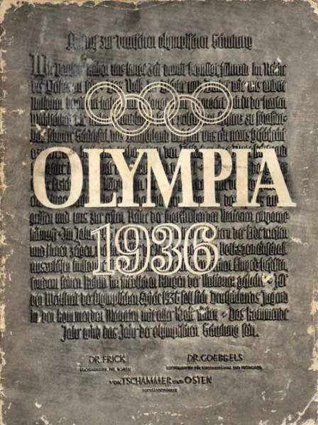 Olympia 1936.