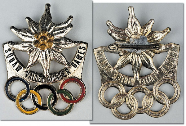 Olympic Winter Games 1960. Souvnirr Pin
