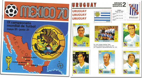 World Cup 1970. Panini Sticker Album Reprint