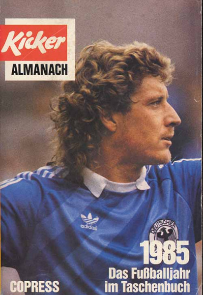 German Football Yearbook 1985 from Kicker.