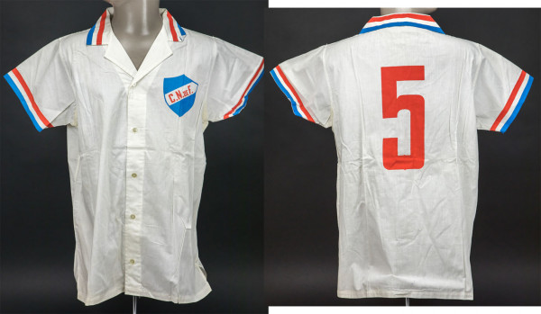 Original match issued Spielertrikot Club Nacional, Club Nacional - Trikot 1952 - 1956