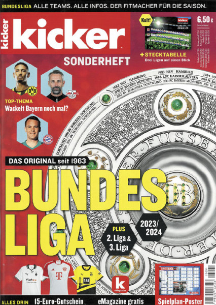 Kicker Sonderheft Bundesliga 2023/2024