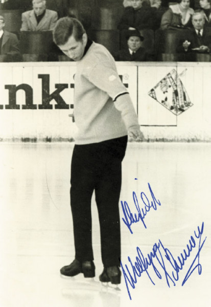 Schwarz, Wolfgang: Olympic Winter Games 1968 Figure skating Austria