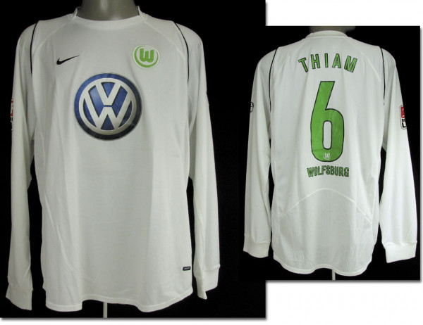 match worn football shirt VfL Wolfsburg 2005/06