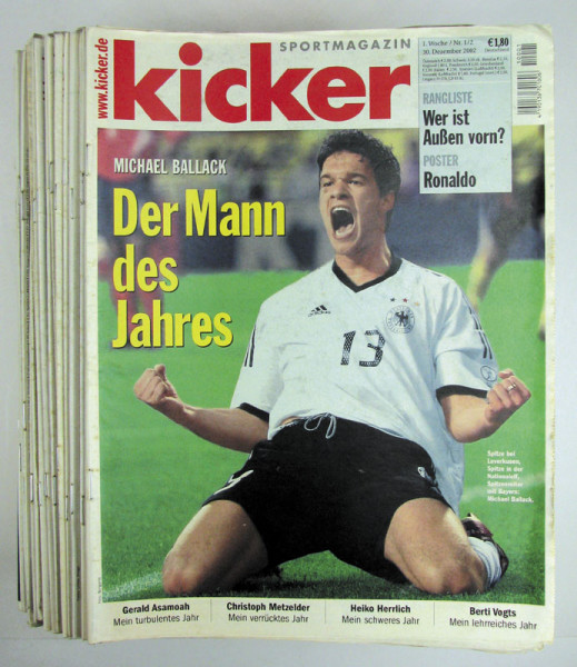 Kicker 2003 Mon. : Jg.: Nr.1/2-104 komplett