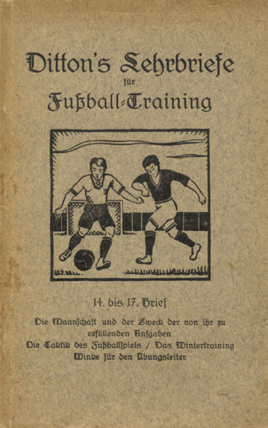 Ditton's Lehrbriefe für Fußball Training zur Ausbildung von Fußball-Experten und Spielern wie ganzen Mannschaften.