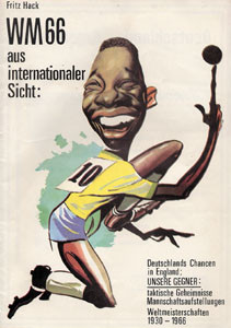 World Cup 1966. German Preview magazin Pele