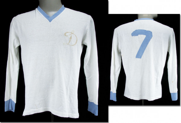 match worn football shirt Dynamo Kiev 1976