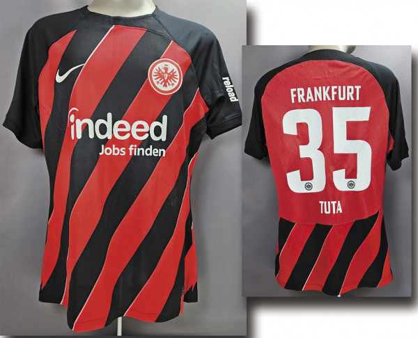 match worn football shirt Eintr. Frankfurt 2023