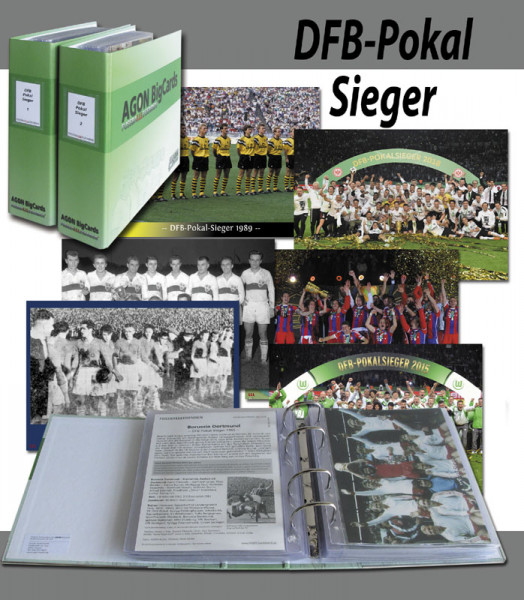 German Football-Cup 1935 to 2019 AGON Big Cards