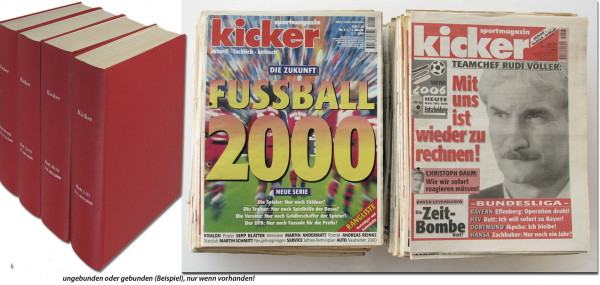 Kicker 2000 MonDon : Jg.: Nr.1/2 - 104/5 komplett