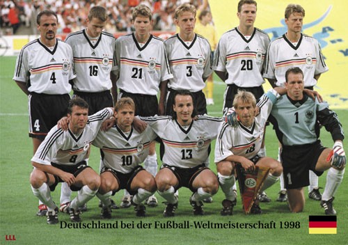 Deutschland bei der WM 1998