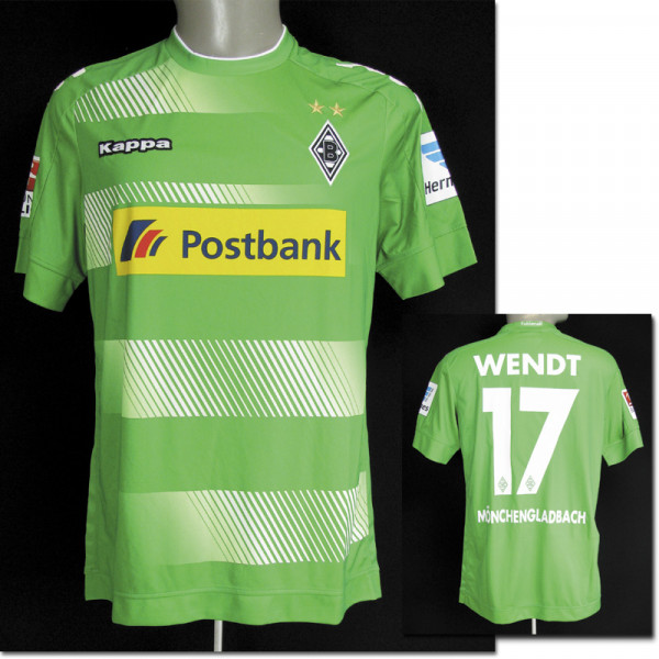 match worn football shirt Moenchengladbach 2016