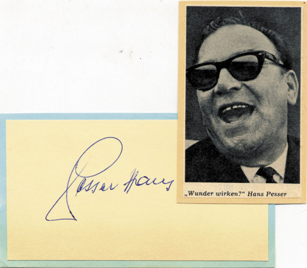 Pesser, Hans: Hans Pesser