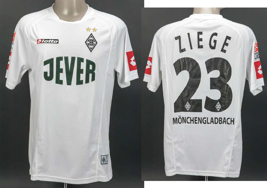 match worn football shirt Moenchengladbach 2004 | AGON SportsWorld