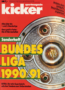 Sondernummer 1990 : Kicker Sonderheft 90/91 BL