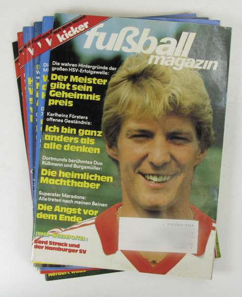 Fußball Magazin 1983 : 8.Jg.: Nr.1-6 komplett