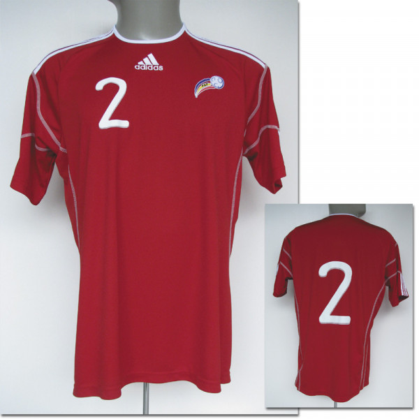 match worn football shirt Andorra 2011/2012
