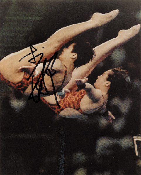 Li Na: Olympic Games 2000 Autograph diving China