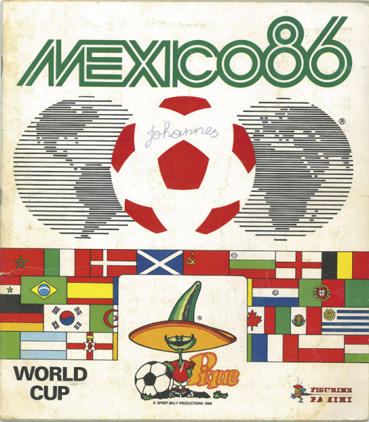 World Cup 1986 Panini Sticker Album