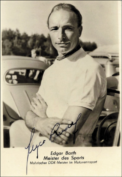 Grand Prix Autograph. Edgar Barth Porsche