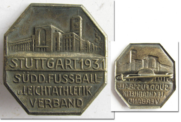 German FA Badge Stuttgart 1931 Football