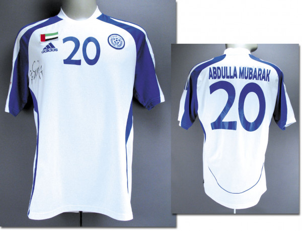 match worn football shirt Al-Nasr Dubai 2008