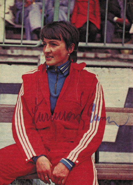Suranová, Eva: Olympic Games 1972 Autograph Atletics CSSR