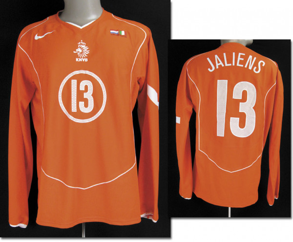 match worn football shirt Netherlands 2005