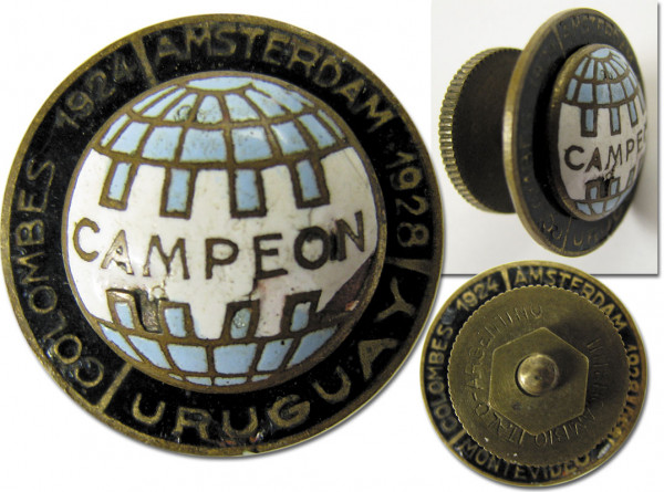 World Cup 1930. Champions Pin for Uruguay