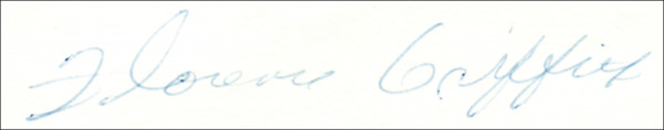 Griffith-Joyner, Florence: Autograph Olympic Games Athletics 1988 USA