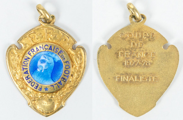 FFF Pokalendspiel 1978 OGCN, Siegermedaille 1978