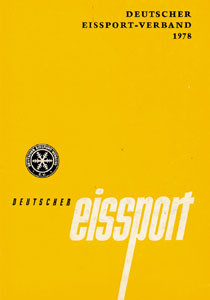 Deutscher Eissport 1978. Jahrbuch des Deutschen Eissport Verbandes.