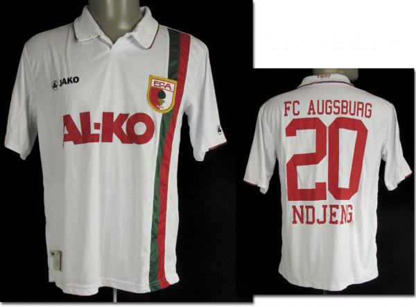 match worn football shirt FC Augsburg 2011/12