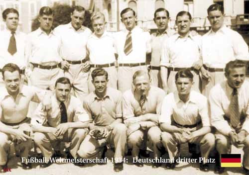 Deutschland 3. Platz WM 1934